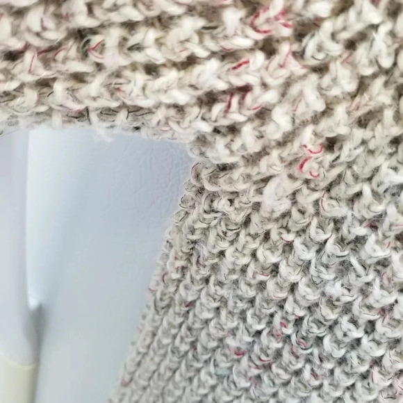 FREE  People Chunky Knit Turtle Neck Sweater M - Picture 9 of 11